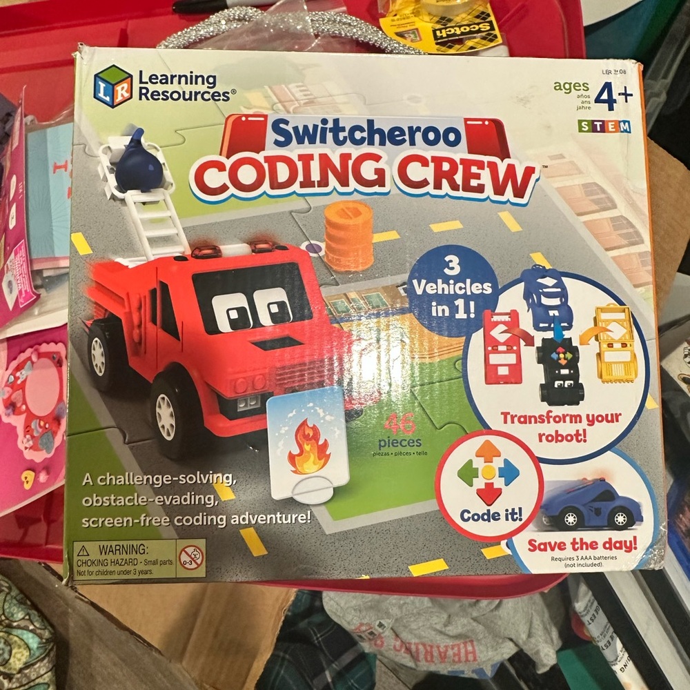 Learning Resources Switcheroo Coding Crew Toy